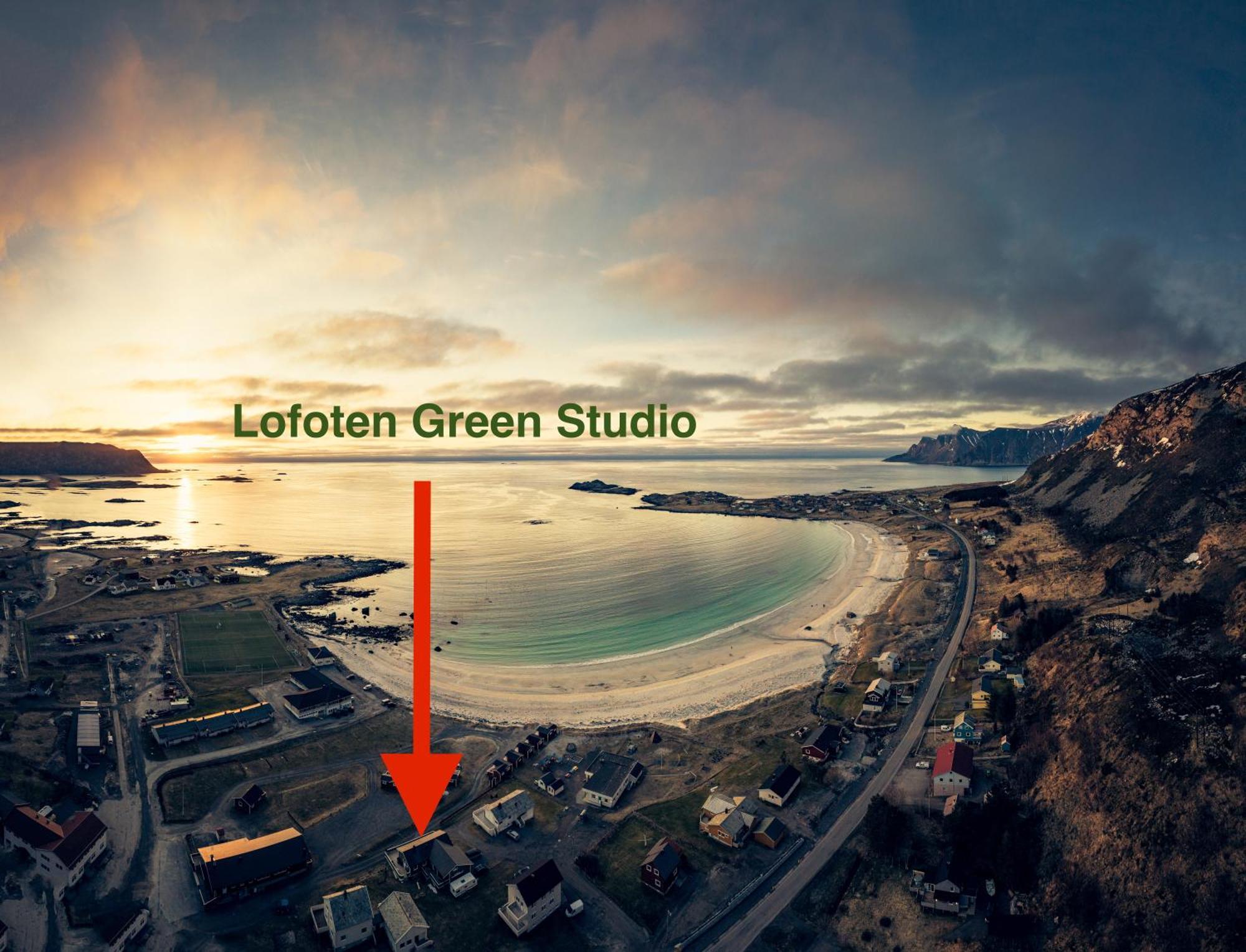 Lofoten Green Studio Ramberg Exteriör bild
