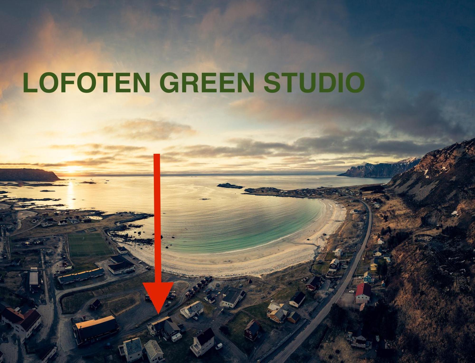 Lofoten Green Studio Ramberg Exteriör bild